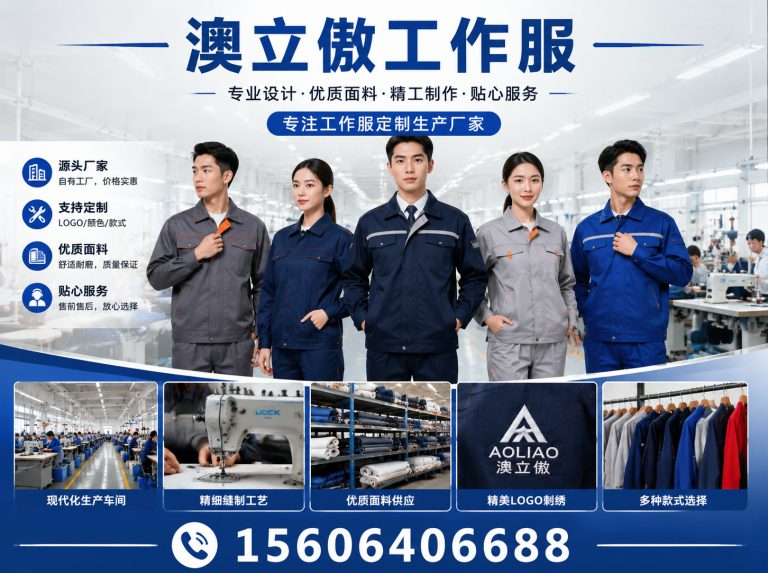 天桥区工作服厂家展示图